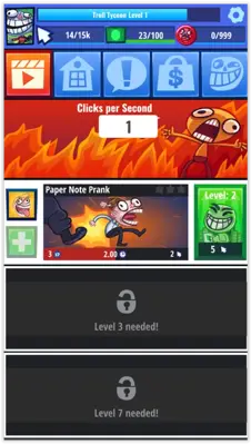 Troll Face Clicker Quest android App screenshot 6